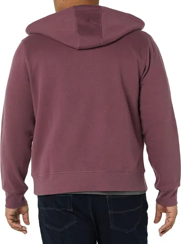Miniatura 5 de Tienda Essentials - Sudadera con capucha de vellón y cremallera completa, para hombre