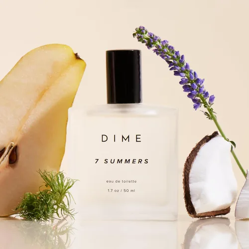 Miniatura 3 de DIME Beauty 7 Summers - Perfume para mujer – Eau de Toilette floral dulce con bergamota, orquídea vainilla y coco, fragancia limpia, vegana, libre
