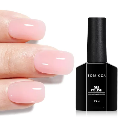 Miniatura 36 de TOMICCA Capa superior de gel mate, 0.5 onzas líquidas, acabado mate para esmalte de uñas de gel, remojar LED UV para curar de larga duración