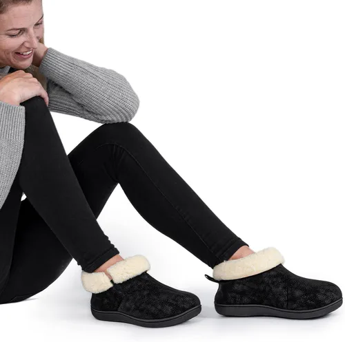 Miniatura 2 de RockDove Pantuflas tipo botín Sierra de piel sintética para mujer