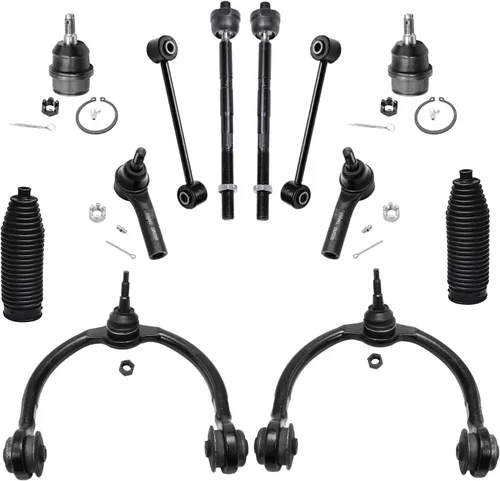 Miniatura 33 de Detroit Axle - Kit de suspensión delantera de 12 piezas para Mercury Grand Marquis Ford Crown Victoria Town Car 2003-2011, 2 brazos de control