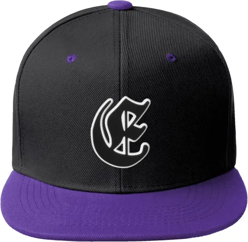 Miniatura 175 de Daxton Gorra clásica con visera de billete plano con letras del alfabeto inglés antiguo de la A a la Z