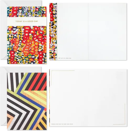 Miniatura 2 de Hallmark Paquete de 4 tarjetas en blanco, tarjetas para todas las ocasiones (buen día)