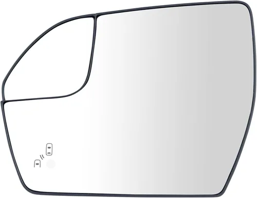 Miniatura 113 de TRQ Cristal de espejo izquierdo compatible con Chevrolet Silverado 1500 GMC Sierra 1500 2019-2021