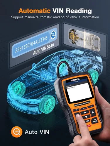 Miniatura 8 de FOXWELL NT510 Elite OBD2 escáner apto para herramienta de diagnóstico Porsche, lector de códigos de control bidireccional de sistema completo