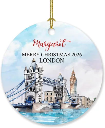 Miniatura 8 de Adorno de Navidad personalizado de playa de Hawái 2026, adorno de Navidad de paisaje urbano de Hawaii, adornos de Hawái, regalos para amigos, mamá