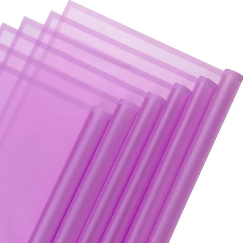 Miniatura 14 de VOWOVOSDAY 20 piezas de papel de regalo de flores, papel de regalo impermeable de 23 x 23 pulgadas, utilizado para manualidades, día de San 1 blanco