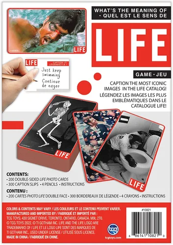 Miniatura 7 de TCG Toys Life Brand - ¿Cuál es el significado de la vida? El ingenioso e inteligente juego de titulares! Este divertido juego de fiesta multijugador