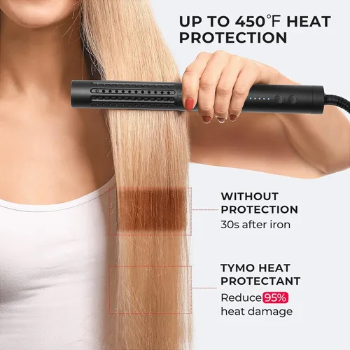 Miniatura 2 de TYMO Spray de protección térmica para el cabello + cepillo alisador de cabello TYMO Ring