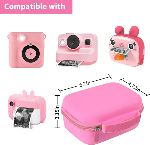 Miniatura 3 de Funda universal para cámara infantil compatible con ESOXOFFORE/para GKTZ/para WEEFUN/para Anchioo/para MINIBEAR Cámara de impresión instantánea