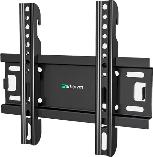 Soporte fijo de pared para televisores de pantalla plana de 14 a 43 pulgadas, soporte de montaje de TV de perfil bajo que soporta 55 libras, soporte