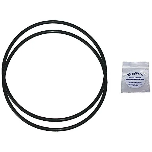 KleenWater Juntas tóricas de repuesto KW240RG compatibles con Culligan OR-34 y carcasas de filtro de agua HF-360A/HF-150A, paquete de 2 con