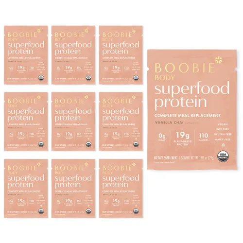Miniatura 11 de Boobie Body Superfood Protein Batido para mamás, proteína en polvo para embarazo, apoyo a la lactancia para aumentar el suministro de leche