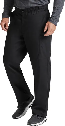 Miniatura 5 de Dickies Pantalón de meter para hombre con 7 bolsillos, cintura elástica con cierre de botón 81006
