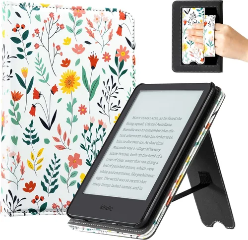 Miniatura 25 de CoBak Case for 6" E-Reader - PU Leather Smart Cover with Auto Sleep/Wake & Hand Strap