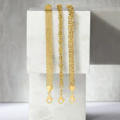 Miniatura 4 de Ross-Simons Jewelry Set 3 Link Bracelets