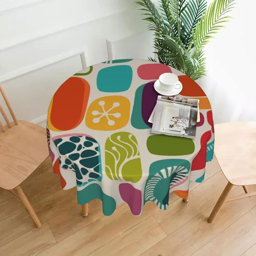 Miniatura 16 de Mantel decorativo con patrón azteca, estilo nativo étnico, bohemio, geométrico, verde, para cocina, banquete de fiesta y vacaciones, color negro