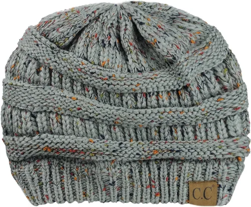 Miniatura 59 de C.C Trendy Warm Chunky Soft Stretch Cable Knit Beanie