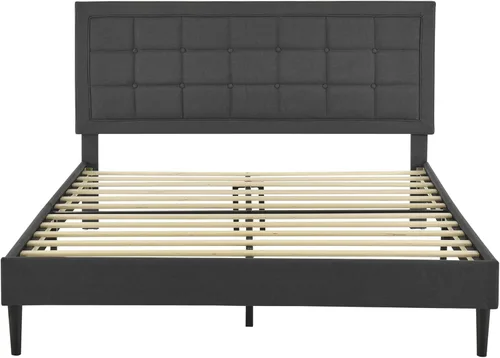 Miniatura 4 de Classic Brands Mornington - Base de cama y cabecera tapizadas