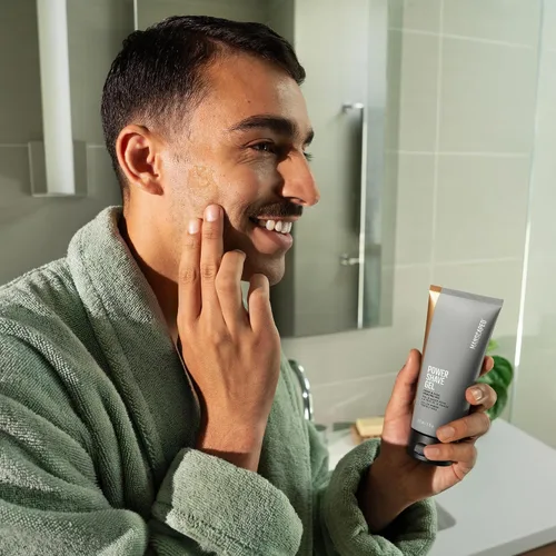 Miniatura 7 de MANSCAPED® The Plow® 2.0 & Power Shave Gel, paquete de afeitado facial para hombre con maquinilla de afeitar de seguridad de una sola hoja y gel