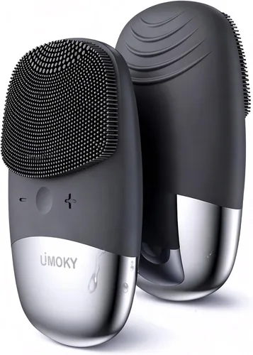 Miniatura 8 de Cepillo de limpieza facial, limpiador facial eléctrico 3 en 1, masajeador vibratorio, IPX7 impermeable, cepillo de poros recargable por USB