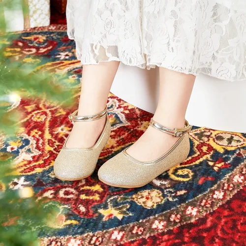 Miniatura 3 de Otter MOMO ToddlerLittle Girls Mary Jane Ballerina Flats Shoes Slip-on School Party Dress Shoes