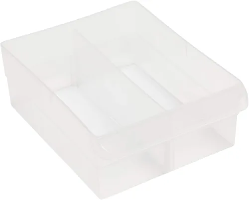 Miniatura 6 de Akro-Mils 10164 - Gabinete de almacenamiento de piezas de plástico con 64 cajones, 20 x 15.75 pulgadas, color negro y 40717 separadores de longitud