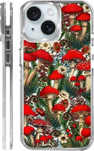 Miniatura 20 de Funda para iPhone 13/14 [compatible con Magsafe], funda magnética transparente de silicona a prueba de golpes con patrón de versículos de la Biblia