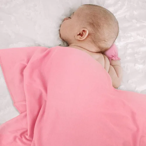 Miniatura 3 de DRESHOW BQUBO Manta para Recién Nacido con Sombrero de Moño y Guantes de Algodón, Manta de Envoltorio para Bebé Cálido, Saco de Dormir para Bebé