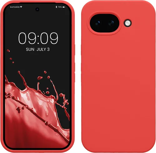 Miniatura 628 de kwmobile Funda Compatible con Google Pixel 6 Pro - Funda de teléfono de silicona TPU con acabado suave - Azul Arrecife