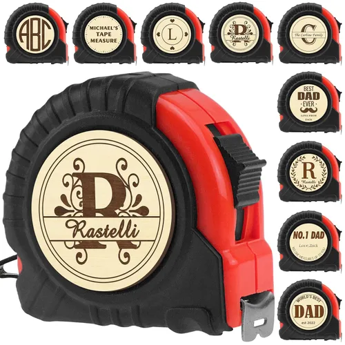 Cinta métrica personalizada grabada para papá, 10 pies, nombre personalizado, foto, regalos para el día del padre, abuelo, hombres, herramienta