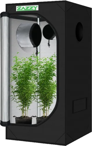 Miniatura 16 de zazzy Carpa de Cultivo 18"x30"x36" Hidropónica de Servicio Pesado Cuarto Oscuro Reflectante Mylar Carpas de Cultivo con Ventana y Bandeja de Piso
