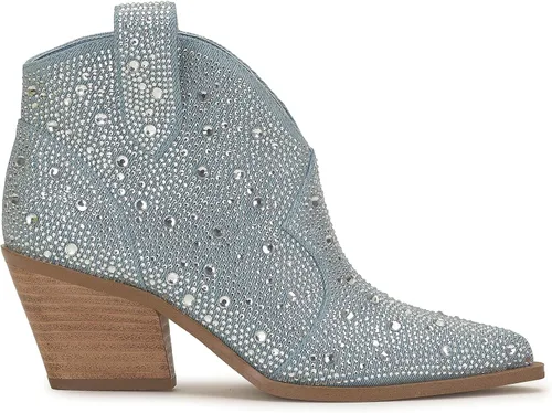 Miniatura 9 de Jessica Simpson Botines puntiagudos de gamuza para mujer