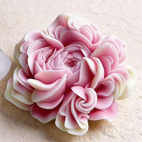 Miniatura 6 de 2 Piezas Molde de Vela de Orquídea Molde de Vela en Espiral Ondulada de Silicona de Orquídea - Moldes de Fundición de Resina de Silicona para Vela