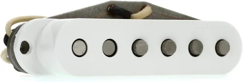 Miniatura 9 de Seymour Duncan Antiquity II Surfer Strat - Medio - Viento inverso, polaridad inversa - Crema - Pastilla para guitarra eléctrica Cubierta blanca