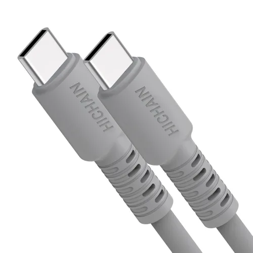 Miniatura 9 de Hichain Paquete de 2 cables de carga USB A a USB C amarillo de 4 pies, cable de carga rápida tipo C de 100 W, sincronización de datos, cable USB C