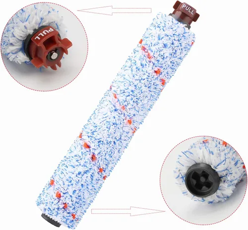Miniatura 2 de Smilyan Piezas de Reemplazo para Aspiradora Bissell CrossWave, 2 Paquetes de Rollos de Cepillo Multisuperficie 1868 + 2 Paquetes de Filtros