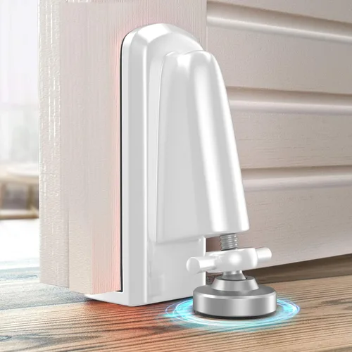 Miniatura 7 de Cerraduras de puerta portátiles para seguridad de viaje - Tope de puerta antirrobo, cerradura de puerta para apartamento y hotel - Protección