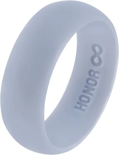 Miniatura 16 de Anillo de Eternidad Honor Anillo de Silicona para Hombre Banda de Boda