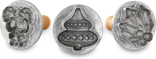 Miniatura 9 de Nordic Ware – Sellos de galletas fundidos geométricos