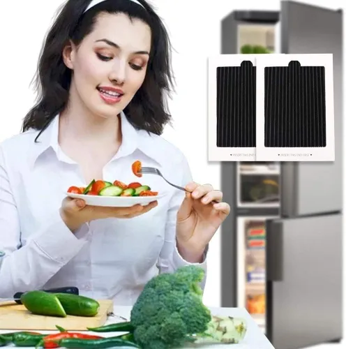 Miniatura 5 de Paquete de 4 filtros de aire de repuesto para refrigerador, filtro de aire de refrigerador activado con carbón compatible con Frigidaire
