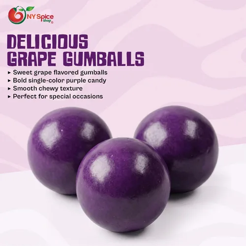 Miniatura 7 de NY Spice Shop Bolas de chicle surtidas – Bolas de chicle de 1 libra para máquina de chicles – Chicle de Mascar Bolas de chicle Dubble Bubble