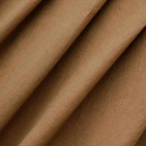 Miniatura 4 de Fabric Mart Direct Tela de lino 100% algodón beige por el patio, 1 yarda 42 pulgadas de ancho de color sólido tela de algodón beige, tapicería
