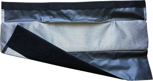 Miniatura 5 de Curve Aero Rack Pads 'NO-Fade' Silver - Short 19" (2 unidades)