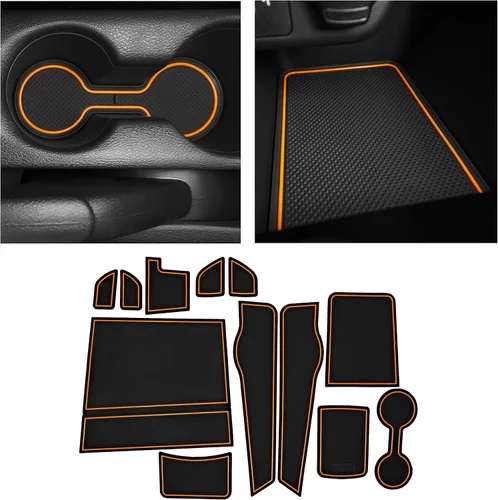 CupHolderHero Compatible con accesorios Nissan Versa 2020-2024 Insertos de portavasos antideslizantes antipolvo para interiores de alta calidad,