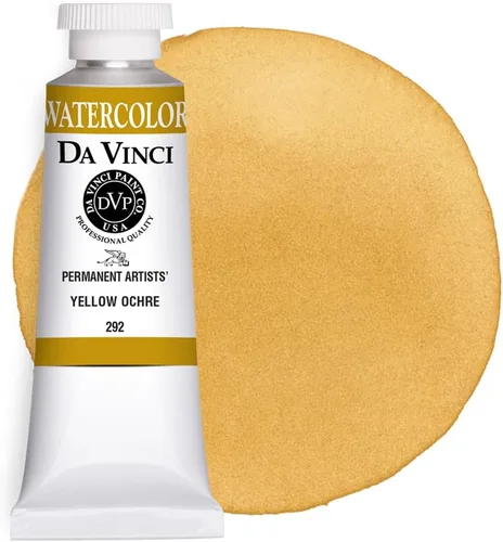 Miniatura 95 de DA VINCI PAINTS Pintura de acuarela para artista profesional, Gamboge (tono), 0.5 fl oz