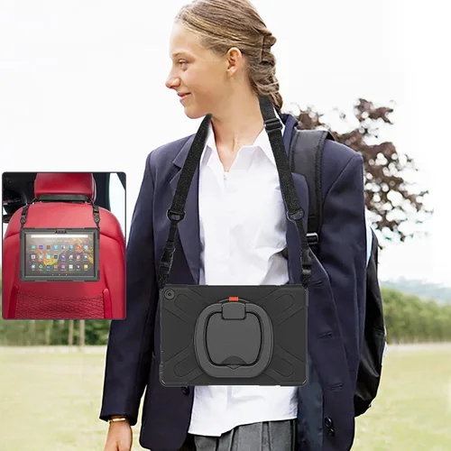 Miniatura 6 de Funda portátil de rotación de 360° para tablet Fire HD 10 y 10 Plus