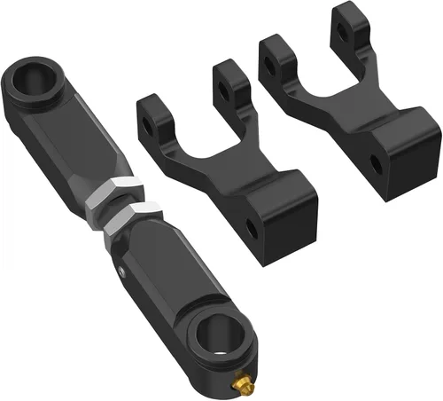 Miniatura 9 de NICECNC Kit de descenso delantero y trasero negro para ATV Compatible con Yamaha Raptor 660 660R YFM660R Raptor 700 700R YFM700 Raptor350