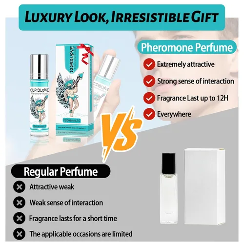 Miniatura 4 de CUPIDLOVE Feromonas enrollables para hombres, 0.3 onzas líquidas, Hypnasure 2.0, perfume de colonia de aceite de larga duración para hombres