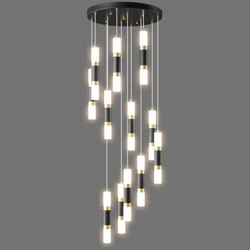 Miniatura 10 de Iluminación colgante moderna de cocina sobre isla regulable LED de 3 luces mini lámpara colgante, luces colgantes de cocina y dormitorio, accesorios